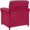 Sofa Sofos komplektas 2 vnt. Vyno raudona Aksomas