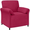 Sofa Sofos komplektas 2 vnt. Vyno raudona Aksomas