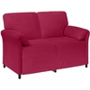 Sofa Sofos komplektas 2 vnt. Vyno raudona Aksomas