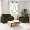 Sofa Sofos komplektas 2 vnt. Žalia Poliesteris