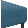 Svetainės sofa 3 pcs Mėlyna 250 x 188 x 76 cm