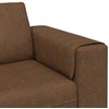 Svetainės sofa 3 vnt. Ruda