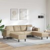 Svetainės sofa 3 pcs Šviesiai pilka