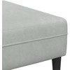 Svetainės sofa 3 pcs Šviesiai pilka 250 x 188 x 76 cm