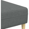 Svetainės sofa 3 pcs Tamsiai pilka Poliesteris