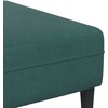 Svetainės sofa 3 pcs Tamsiai žalia 250 x 188 x 76 cm