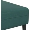 Svetainės sofa 3 pcs Tamsiai žalia 250 x 188 x 76 cm