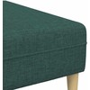 Svetainės sofa 3 pcs Tamsiai žalia Poliesteris