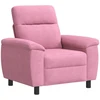 Sofa Sofos komplektas 3 vnt. Rožinė Audinys