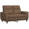 Sofa Sofos komplektas 3 vnt. Ruda Audinys