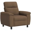 Sofa Sofos komplektas 3 vnt. Ruda Audinys
