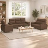 Sofa Sofos komplektas 3 vnt. Ruda Audinys