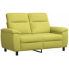 Sofa Sofos komplektas 3 vnt. Šviesiai žalia Audinys
