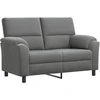 Sofa Sofos komplektas 3 vnt. Tamsiai pilka Aksomas