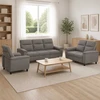 Sofa Sofos komplektas 3 vnt. Taupe Audinys