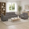 Sofa Sofos komplektas 3 vnt. Taupe Audinys