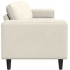 Svetainės sofa Kreminė 250 x 77 x 76 cm