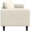 Svetainės sofa Kreminė 250 x 77 x 76 cm