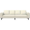 Svetainės sofa Kreminė 250 x 77 x 76 cm