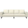 Svetainės sofa Kreminė 250 x 77 x 76 cm