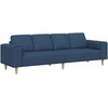 Svetainės sofa Mėlyna 250 x 77 x 76 cm Poliesteris