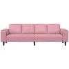 Svetainės sofa Rožinė 250 x 77 x 76 cm