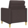 Sofa Sofos komplektas su saugojimu 2 pcs Tamsiai rudas Poliesteris