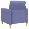 Sofa Sofos komplektas su saugojimu 2 pcs Džinsinės mėlynos