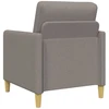 Sofa Sofos komplektas su saugojimu 2 pcs Taupe Poliesteris