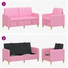 Sofa Sofos komplektas su saugojimu 2 pcs Rožinė Poliesteris