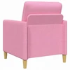 Sofa Sofos komplektas su saugojimu 2 pcs Rožinė Poliesteris