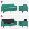 Sofa Sofos komplektas su saugojimu 2 vnt. Turkio Poliesteris
