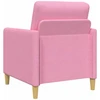 Sofa Sofos komplektas su saugojimu 2 vnt. 3 vietos Rožinė