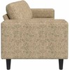 Svetainės sofa Šviesiai pilka 250 x 77 x 76 cm