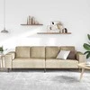 Svetainės sofa Šviesiai pilka 250 x 77 x 76 cm