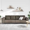Svetainės sofa Tamsiai pilka 250 x 77 x 76 cm