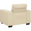 Sofa Sofos krėslas, kreminės spalvos, 100x77x82 cm, audinys