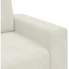 Sofa Sofos krėslas, kreminės spalvos, 100x77x82 cm, aksomas
