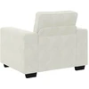 Sofa Sofos krėslas, kreminės spalvos, 100x77x82 cm, aksomas