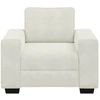 Sofa Sofos krėslas, kreminės spalvos, 100x77x82 cm, aksomas