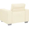 Sofa Sofos krėslas, kreminės spalvos, 100x77x82 cm, velvetas, audinys