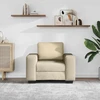 Sofa Sofos krėslas, kreminės spalvos, 100x77x82 cm, audinys