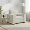 Sofa Sofos krėslas, kreminės spalvos, 100x77x82 cm, aksomas