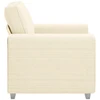 Sofa Sofos krėslas, kreminės spalvos, 100x77x82 cm, velvetas, audinys