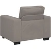 Sofa Sofos krėslas, pilkai rudas, 100x77x82 cm, audinys