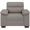 Sofa Sofos krėslas, pilkai rudas, 100x81x84 cm, audinys