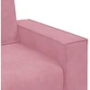 Sofa Sofos krėslas, rožinė, 100x78x84 cm, aksomas