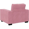 Sofa Sofos krėslas, rožinė, 100x78x84 cm, aksomas