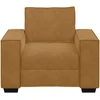 Sofa Sofos krėslas, rudas, 100x78x84 cm, aksomas