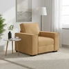 Sofa Sofos krėslas, rudas, 100x78x84 cm, aksomas